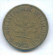 F2513 / - 5 Pfening 1950 ( J ) - FRG , Germany Deutschland Allemagne Germania - Coins Munzen Monnaies Monete - 5 Pfennig