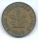 F2515 / - 10 Pfening 1949 ( D ) - FRG , Germany Deutschland Allemagne Germania - Coins Munzen Monnaies Monete - 10 Pfennig