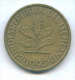 F2525 / - 10 Pfening 1995 ( D ) - FRG , Germany Deutschland Allemagne Germania - Coins Munzen Monnaies Monete - 10 Pfennig