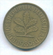 F2531 / - 10 Pfening 1989 ( G ) - FRG , Germany Deutschland Allemagne Germania - Coins Munzen Monnaies Monete - 10 Pfennig