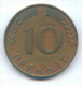 F2538 / - 10 Pfening 1950 ( F ) - FRG , Germany Deutschland Allemagne Germania - Coins Munzen Monnaies Monete - 10 Pfennig