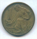 F2599 / - 1 Korun - 1963 - Czechoslovakia Tchécoslovaquie Tschechoslowakei - Coins Munzen Monnaies Monete - Tchécoslovaquie