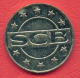 F2416 / - SLOT MACHINE - CIRSA - SCB - 30 Mm - Jeton Token  Gettone  - Spain Espana Spanien Espagne - Casino