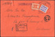 REGNO - RACCOMANDATA MILANO 7.8.1941 CON TASSA A CARICO DEL DESTINATARIO SEGNATASSE DA C. 50 + L. 1 SASSONE S40/42 - Postage Due