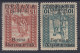 Yugoslavia, Kingdom SHS, Issues For Bosnia 1918 Mi#19 II And 20 I Error - Inverted Overprint, Mint Hinged/never Hinged - Ungebraucht