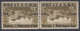 Yugoslavia, Kingdom SHS, Issues For Bosnia 1918 Mi#1 Inverted Overprint Pair Mint Hinged - Ungebraucht