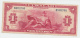 CURACAO 1 GULDEN 1947 VF+ P 35b 35 B - Antille Olandesi (...-1986)