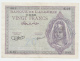 Algeria 20 Francs 1942 VF++ CRISP Banknote P 92a 92 A - Algeria