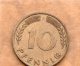 PIECE DE 10 PFENNIG 1950 J - 2 Mark