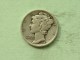 1941 - One Dime / KM 140 ( Uncleaned - For Grade, Please See Photo ) ! - 1916-1945: Mercury