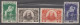 Russia USSR 1934 Mi # 476-479 X (WV) Mendeleev MNH OG * * 2 Stamps MH * - Unused Stamps