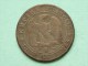 1853 B - 5 Centimes / KM 777.2 ( For Grade, Please See Photo ) !! - Autres & Non Classés