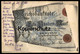 ALTE POSTKARTE GELDSCHEIN REICHSBANKNOTE 100 MARK REICHSBANK BERLIN 1896 Money Monnaie Billet De Banque Bank Note Geld - Monnaies (représentations)