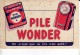 BUVARDS-PUB-PILE WONDER NE S'USE QUE SI L'ON S'EN SERT-13,5 Cm X 21 Cm - Batterie