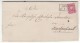 POLAND / GERMAN ANNEXATION 1881 L ETTER  SENT FROM  ODOLAMOW TO FRANKFURT - Covers & Documents