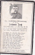 Sterbebild Johann Zach, K.u.k. Inf.-Reg. Nr. 59 - Gefallen 1916 An Der Italien. Front (2740) - Dokumente