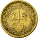 Monnaie, Monaco, Louis II, 50 Centimes, 1924, Poissy, SUP+, Aluminum-Bronze - 1922-1949 Louis II.