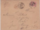 1879 -  SAGE N/B - 40c SEUL Sur ENVELOPPE RECOMMANDEE De LYON Pour MACON - 1876-1878 Sage (Type I)