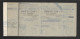 Carnet De Chèques (Reste 1) Des Chèques Postaux -  Au Nom Du Général Bionneau  Les Verchers Sur Layon (49) 1940 - Chèques & Chèques De Voyage