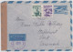 AUTRICHE - 1950 - ENVELOPPE AEROGRAMME ENTIER POSTAL Avec CENSURE De WIEN Pour SORO (DANEMARK) ! - Sonstige & Ohne Zuordnung