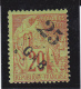 GABON - YVERT N° 3 * - COTE = 140 EUR. - Ongebruikt