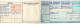 AIR FRANCE/CLUB MEDITERRANEE  Billet De Passage Et Bulletin De Bagages  Passenger Ticket And Baggage Check1959  C - Tickets