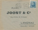 337/22 - Lettre TP Casqué 25 C - Cachet Mécanique JEUX OLYMPIQUES ANVERS 1920 - BXL Vers LANGNAUSuisse - Summer 1920: Antwerp