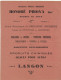 Gironde, Langon, Droguerie Moderne H. Piroya, Nouvel Associé 1930 (2 Scans) - 1900 – 1949