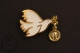 6 White Holy Pigeons - Religious  Pin Badge  - #PLS - Religion &  Esoterik