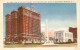 POSTAL DE NEW YORK STATE OFFICE BLOG. STATLER HOTEL AND McKINLEY MONUMENT BUFFALO - Other Monuments & Buildings