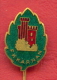 F2312 / F.K. KARNAN - Trademarks - Medieval Tower In Helsingborg, Sweden  C.C. Sporrong Co - STOKHOLM - Badge Pin - Marche