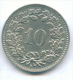 F2865 / - 10 Rappen -  1955 - Switzerland Suisse Schweiz Zwitserland - Coins Munzen Monnaies Monete - Swaziland
