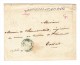 1847 Vorphila - Von Paris In Constantinople Aufgegebener Brief Nach Tokat "An Canib-i Postahane Dersaadet" - ...-1858 Vorphilatelie