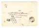 1844 Amtlich-Brief Von Edirne Nach Constantinopel Mit Arab Negativ Stempel "Im Name Der Post Von Istanbul" - ...-1858 Prefilatelia