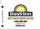 CLE D HOTEL-AMERIQUE-DAYS INN-TBE - Hotel Key Cards