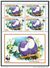 2002 Aitutaki Uccelli Birds Vogel Oiseaux Set 4 Block MNH** -Fiog60 - Uccelli Canterini Ed Arboricoli