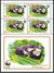 2002 Aitutaki Uccelli Birds Vogel Oiseaux Set 4 Block MNH** -Fiog60 - Uccelli Canterini Ed Arboricoli