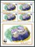 2002 Aitutaki Uccelli Birds Vogel Oiseaux Set 4 Block MNH** -Fiog60 - Uccelli Canterini Ed Arboricoli