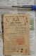 Carte De Tabac Avec Timbre Fiscal 20 Francs Contribution Dépenses Entraide Française 1945 A La Corona Bld St Michel - Documents