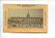 PARIS TRAVAILLEURS BD VOLTAIRE CHROMO LAAS CALENDRIER 1881  MONUMENT Invalides - Formato Piccolo : ...-1900