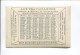 PARIS TRAVAILLEURS BD VOLTAIRE CHROMO LAAS CALENDRIER 1881  MONUMENT Invalides - Formato Piccolo : ...-1900