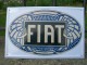 TARGA IN LATTA FIAT ANNI 80 - Tin Signs (after1960)