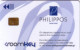 GRECE GREECE  CARTE A PUCE CHIP CARD CLE HOTEL KEY PHILIPPOS AKANES UT - Hotelsleutels
