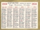 Calendrier 1924, Aspirine Usines Du Rhône - Small : 1921-40