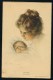 Boileau - Reinthal &Newman. Pubs. N. Y. - Lullabye (Motherhood) - Water Colors Series No. 379 ---- Postcard Traveled - Boileau, Philip