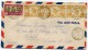 NOUVELLE-CALEDONIE FRANCE LIBRE  LETTRE PAR AVION DEPART NOUMEA 8 MAI 46 Nelle CALEDONIE POUR LA FRANCE - Cartas & Documentos