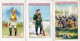 CHROMOS CHOCOLAT  DUROYON & RAMETTE  CAMBRAI  Russie , Chevalier Garde,Grenadier ,Hussards De La Mort  (lot De 3) === - Duroyon & Ramette