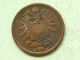 1875 C - 2 Pfennig / KM 2 ( Uncleaned Coin - For Grade, Please See Photo ) !! - 2 Pfennig