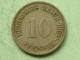 1907 F - 10 Pfennig / KM 12 ( Uncleaned Coin - For Grade, Please See Photo ) !! - 10 Pfennig