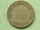 1908 G - 10 Pfennig / KM 12 ( Uncleaned Coin - For Grade, Please See Photo ) !! - 10 Pfennig